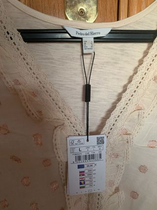 Blusa Pedro del Hierro Beige Talla L