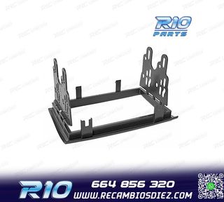 MARCO NEGRO RADIO 2-DIN PARA CITROEN JUMPER PEUGEOT BOXER FI