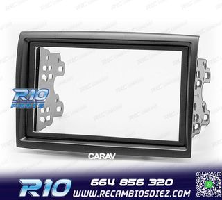 MARCO NEGRO RADIO 2-DIN PARA CITROEN JUMPER PEUGEOT BOXER FI