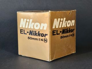 Objetivo Nikon EL-Nikkor 50mm f/4 N
