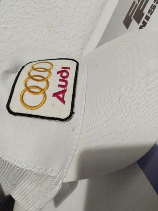 Gorra Audi Blanca