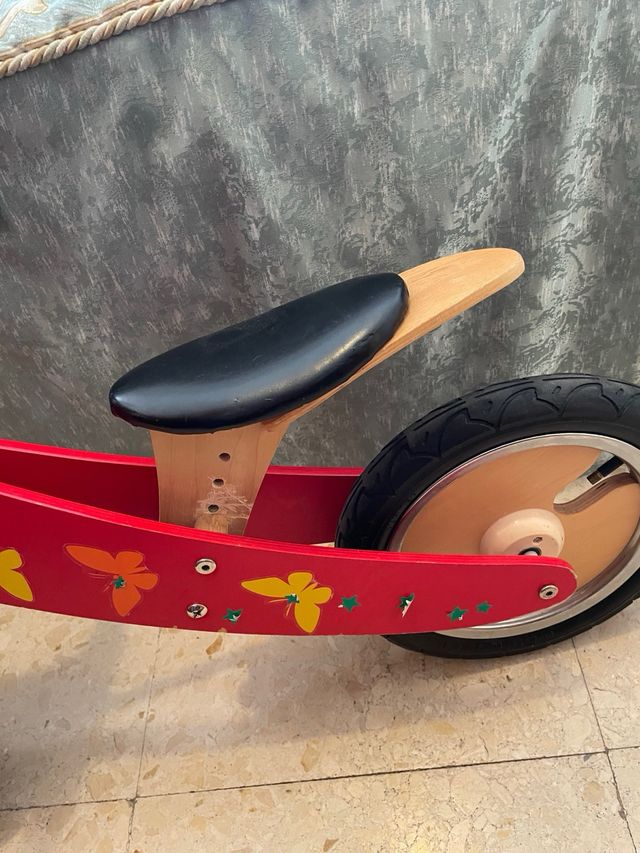 Bici de equilibrio de madera