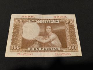 Billete 100 pesetas Banco de España 1953