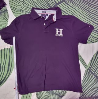 Polo Tommy Hilfiger Morado Talla L