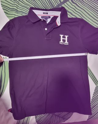 Polo Tommy Hilfiger Morado Talla L