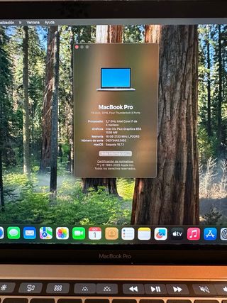 MacBook Pro 13 2018 Plata/Gris Espacial