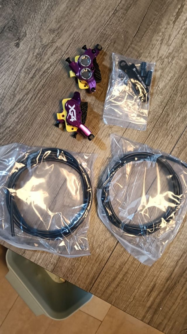 Kit Pinzas Freno Hidráulico Bicicleta X4