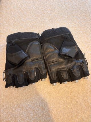 Guantes LED Negros con Luces.