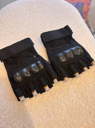 Guantes LED Negros con Luces.