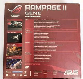 ASUS Rampage II GENE X58 LGA1366 Placa Base