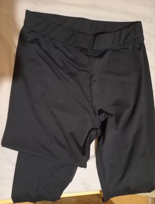 Leggins azul oscuro elásticos ajustados fino