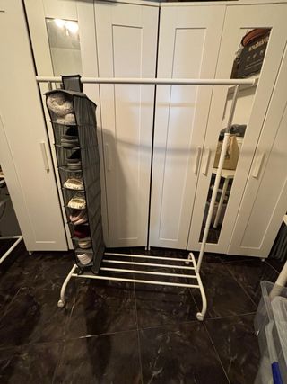 Perchero RIGGA Ikea Burra + accesorio organizador