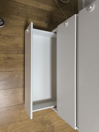 Cajonera malm blanca de madera