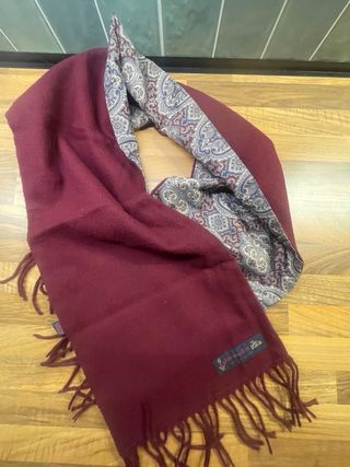 Bufanda foulard con estampado paisley