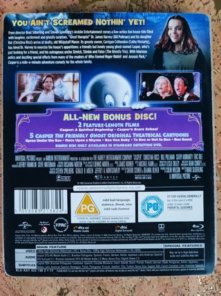 Casper en Blu-ray
