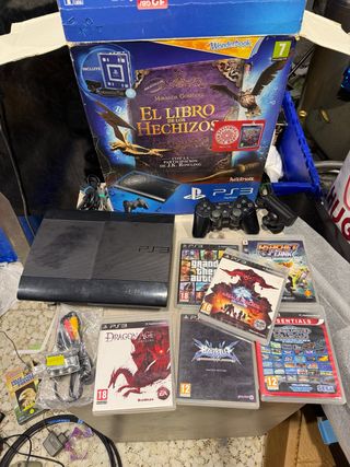PS3 Super Slim 12GB + 6 Juegos