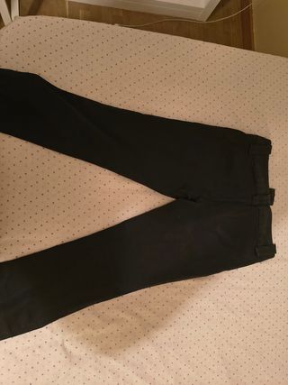 Pantalones negros cintura baja