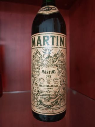 Botella Martini Dry Vintage