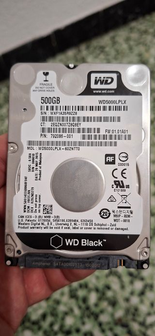 Disco Duro WD 500GB
