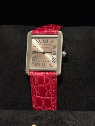 Cartier Tank Solo Salmón Ref: W5200000