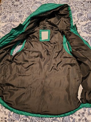 Chaleco niño 9-10 años verde 140 cm
