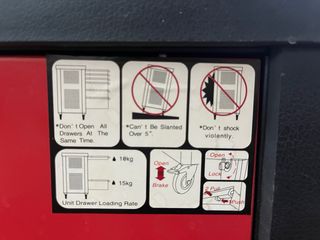 Carro de herramientas 7 cajones