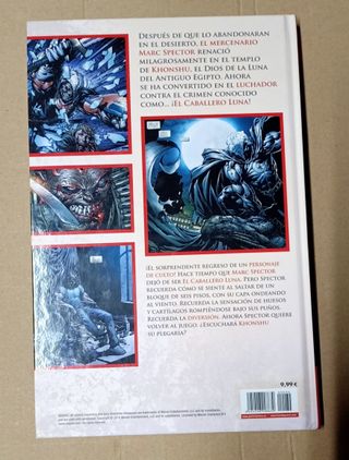 Marvel Héroes 34: El Caballero Luna, el fondo