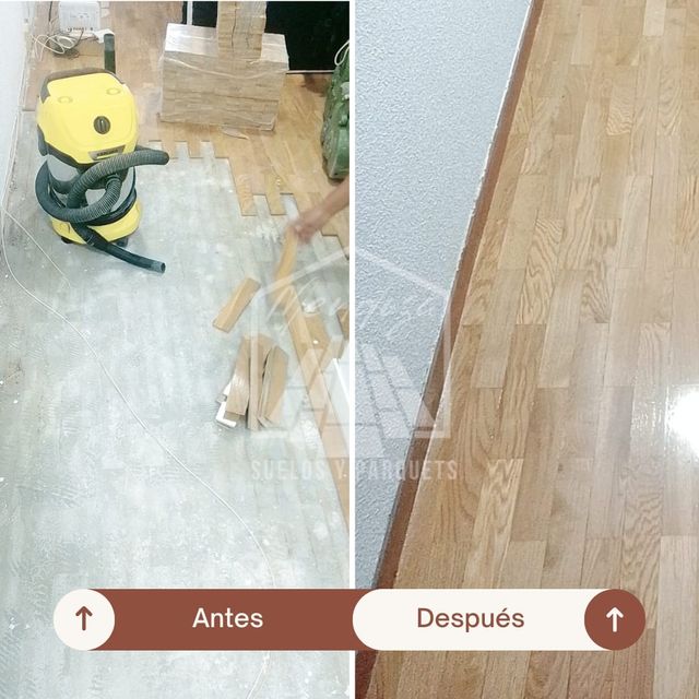 Reparación de suelos, tarima y parquet