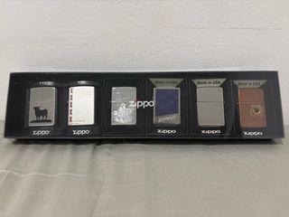 Accendino Lot 6 Zippo USA
Scatole separate Zippo USA