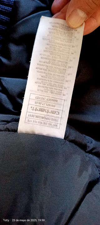 Chaqueta Carhartt Ranger 