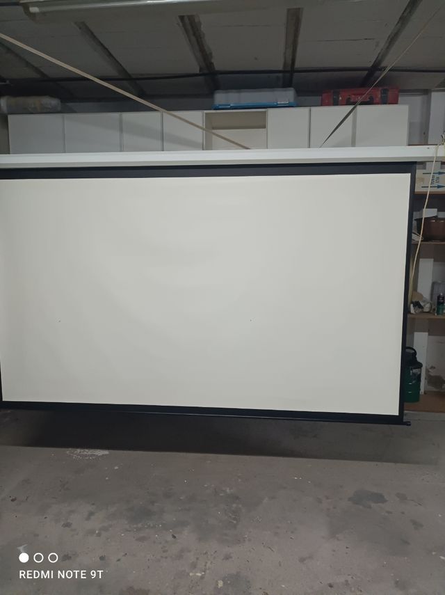 Pantalla de proyector para cine en casa