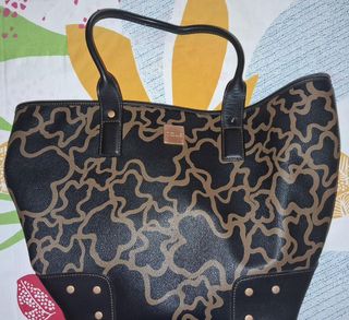 Bolso Tous Negro y Marrón