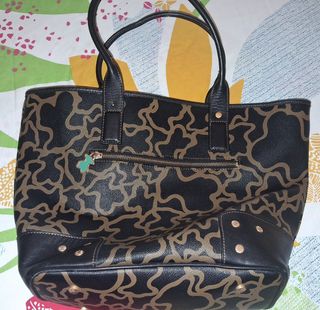 Bolso Tous Negro y Marrón