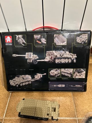Bloques de construcción LEYI Armor Halftrack 66063