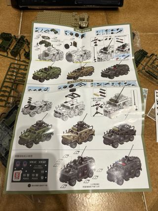 Bloques de construcción LEYI Armor Halftrack 66063