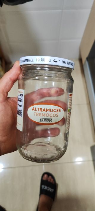 Bote de cristal HACENDADO para conservas