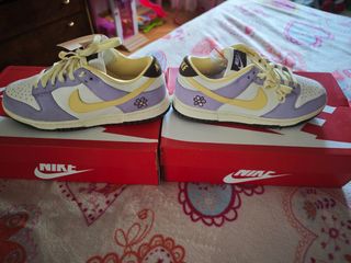 Nike Dunk Low Morado Blanco