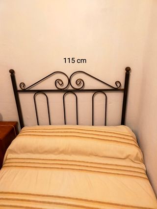 Cabecero de forja 115 cm.