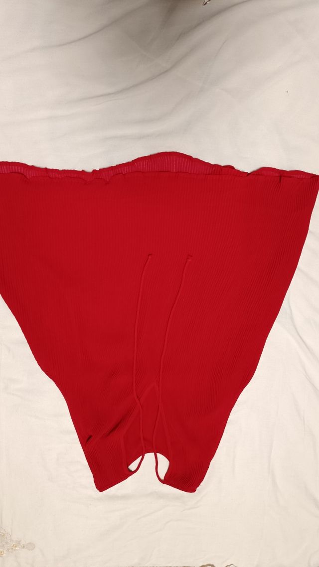 Blusa roja Mango Talla M