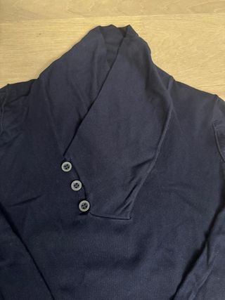 Maglioncino uomo blu Made in Italy