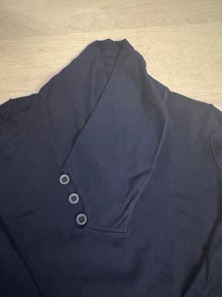 Maglioncino uomo blu Made in Italy