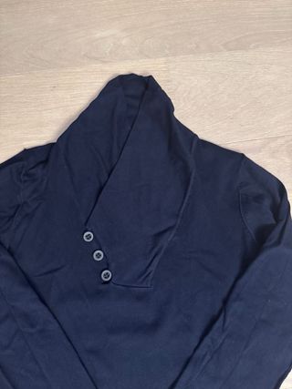Maglioncino uomo blu Made in Italy