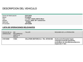Hyundai Tucson Maxx 2WD