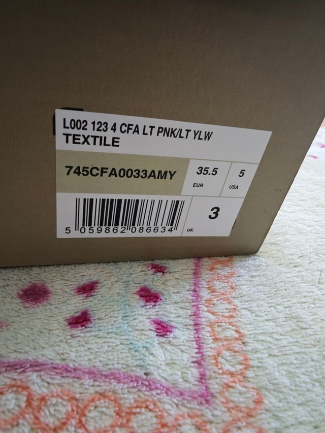 Deportivas Lacoste Beige y Rosa