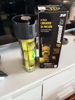 Presurizador Pascal Box para Pelotas de Tenis