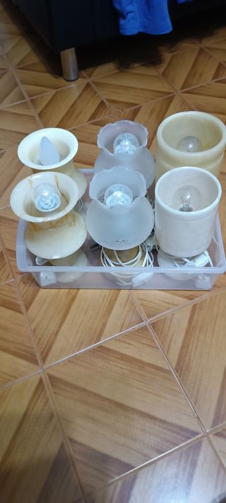Ser lámparas de mesa 