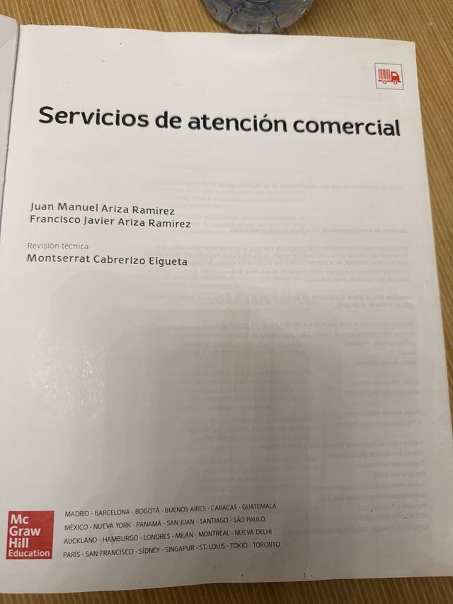 Servicios de atención comercial