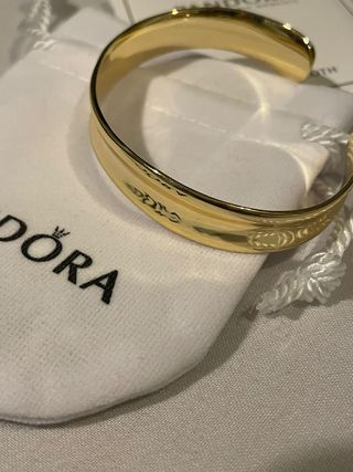 Pulsera Pandora Essence 17.5 cm Dorada