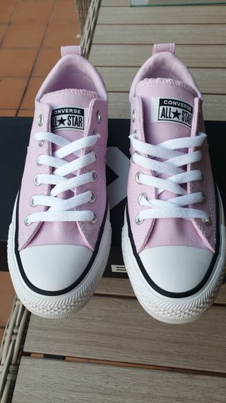 Converse Rosa Mujer Talla 37