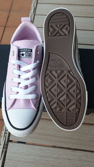 Converse Rosa Mujer Talla 37